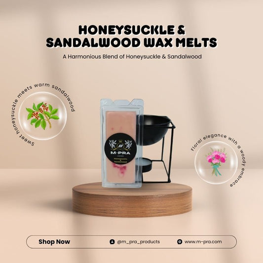 Honeysuckle & Sandalwood Wax Melts