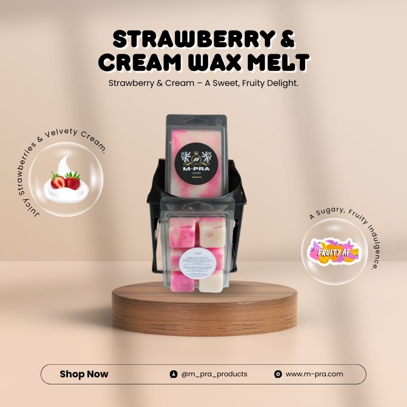 Strawberry & Cream Wax Melt