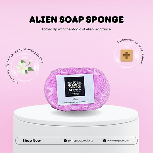 Alien Soap Sponge – Celestial Skincare with a Touch of Mystery