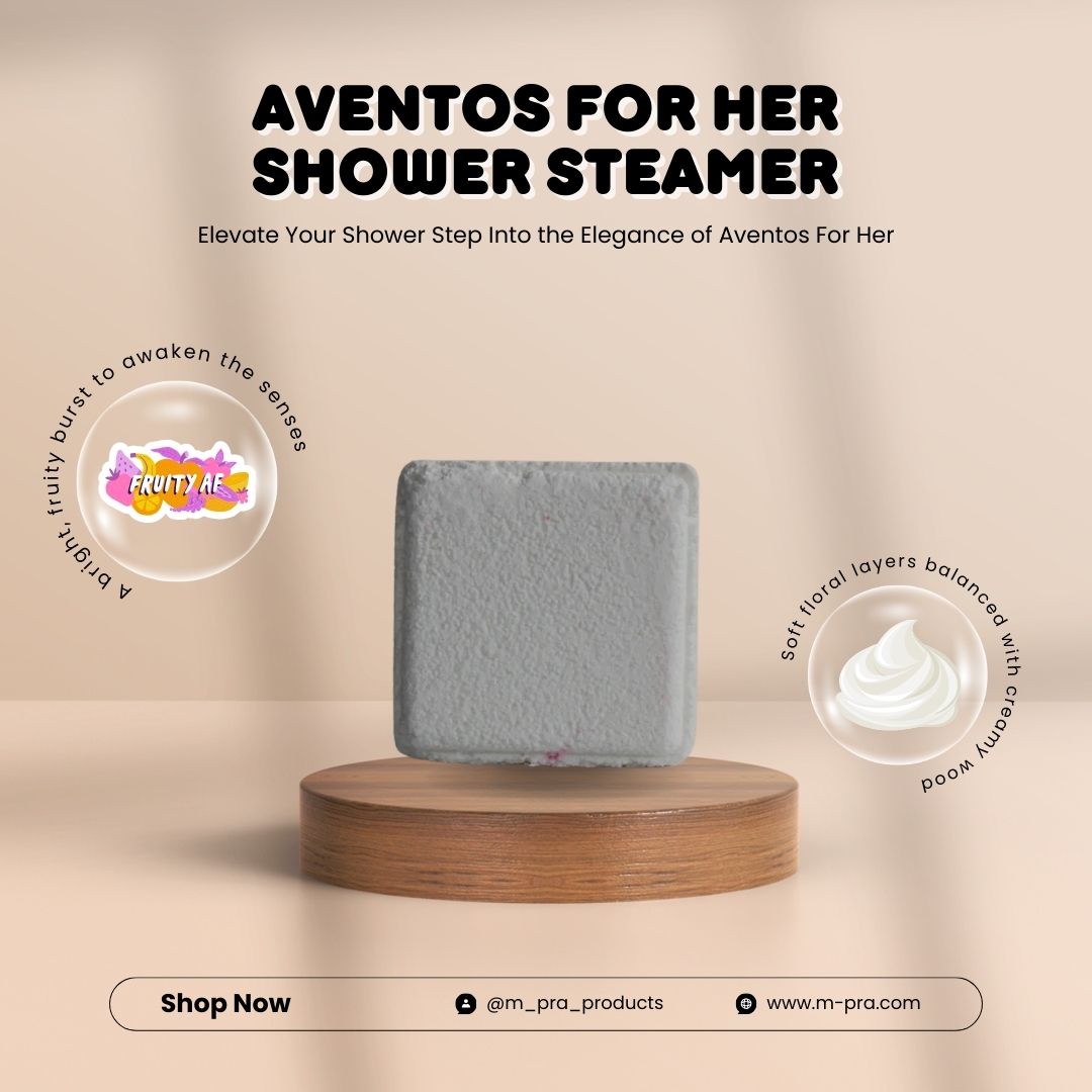 Aventos For Her Scented Shower Steamer – Luxurious, Elegant, and Inviting