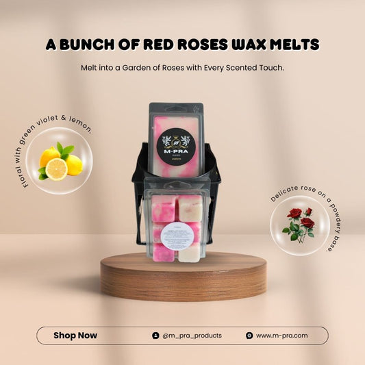 A Bunch Of Red Roses Wax Melts