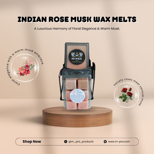 Indian Rose Musk Wax Melts