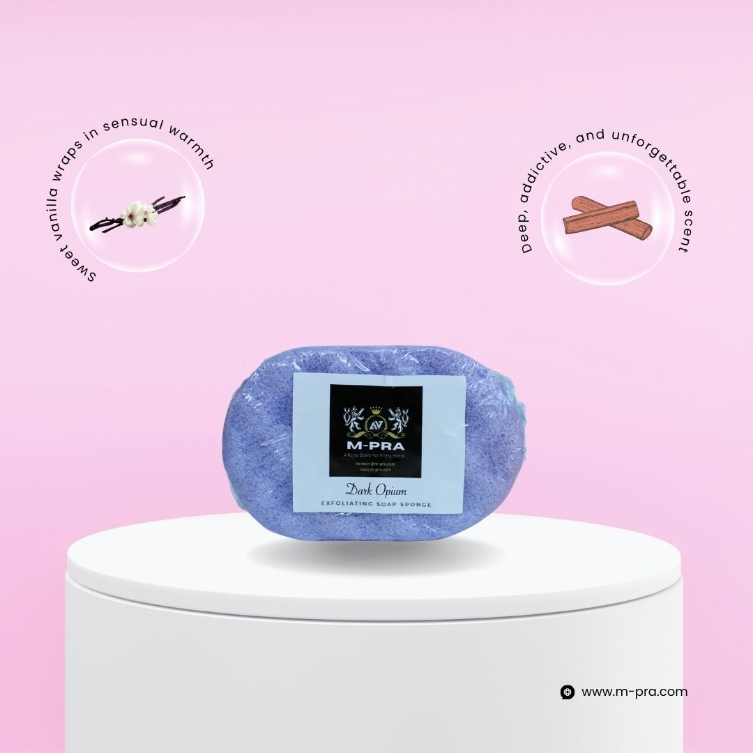 Dark Opium Soap Sponge – A Luxurious, Seductive Skincare Experience