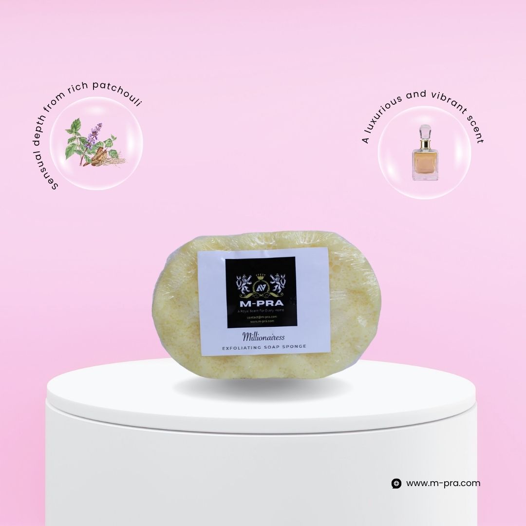 Millionaire Soap Sponge – Bold, Opulent, and Powerfully Fragranced