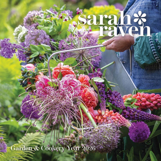 Garden And Cookery Square Calendar 2026 – Inspiring Tips from Sarah Raven