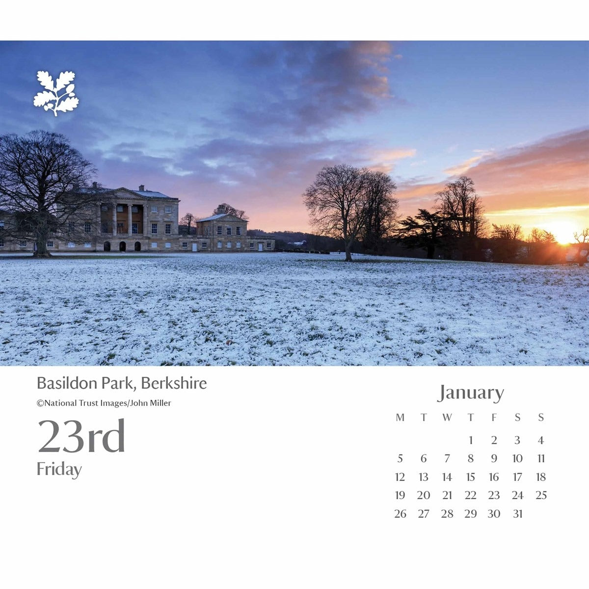 National Trust, Escape Desk Calendar 2026 – Discover Britain's Most Beautiful Spots