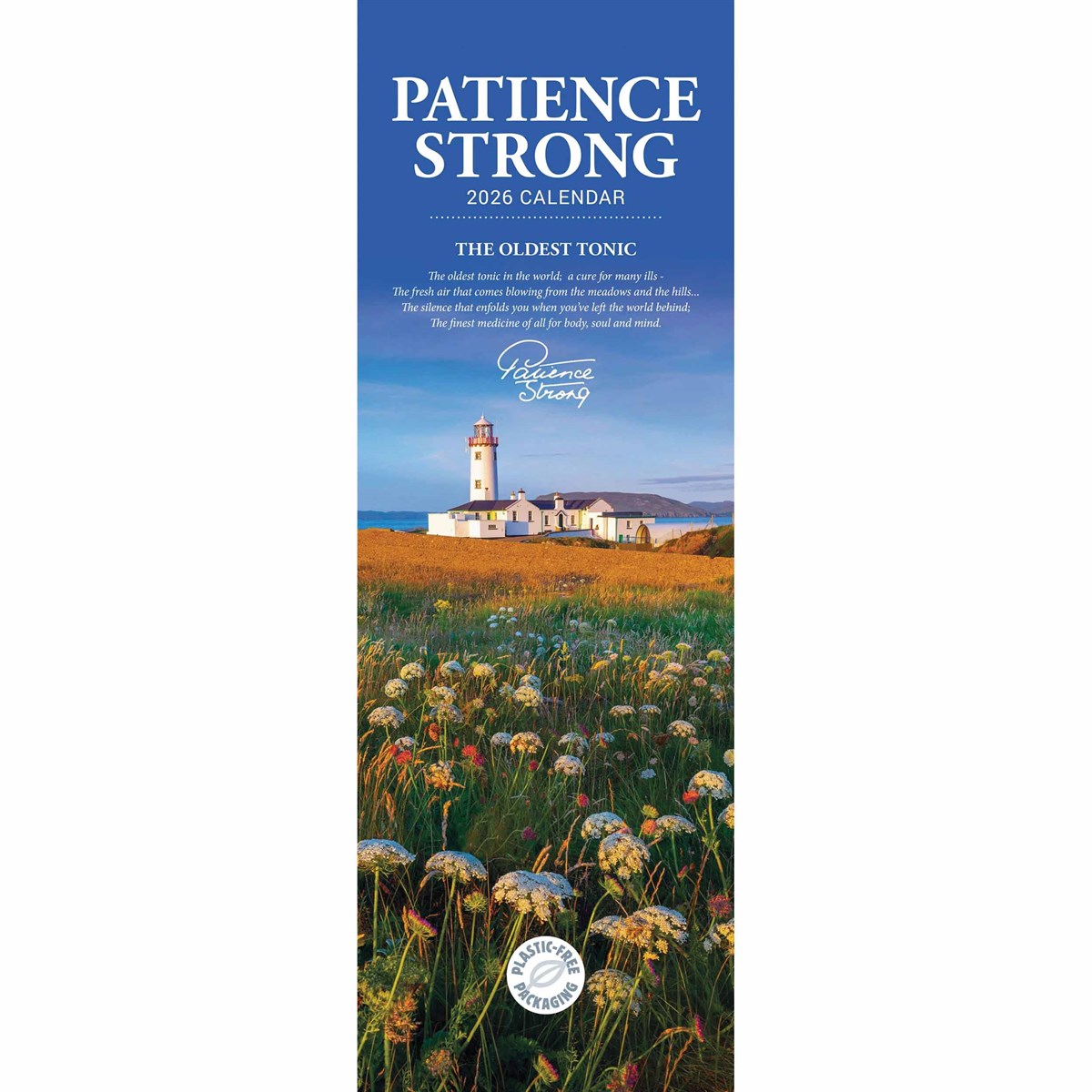 Patience Strong Slim Calendar 2026 – Start Each Day Inspired with Meaningful Poems
