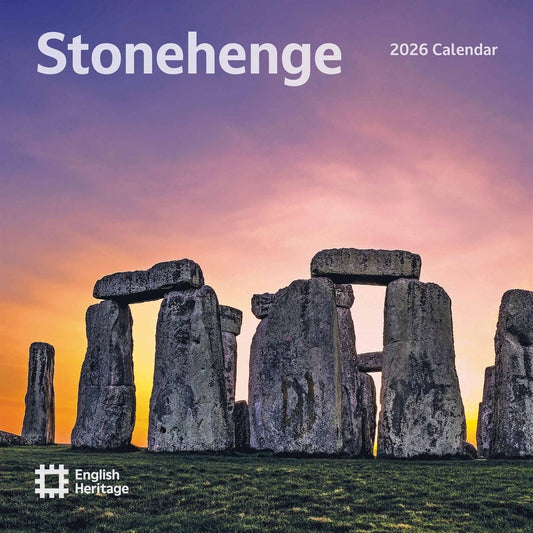 English Heritage, Stonehenge Square Calendar 2026 – Mystical Beauty All Year Round