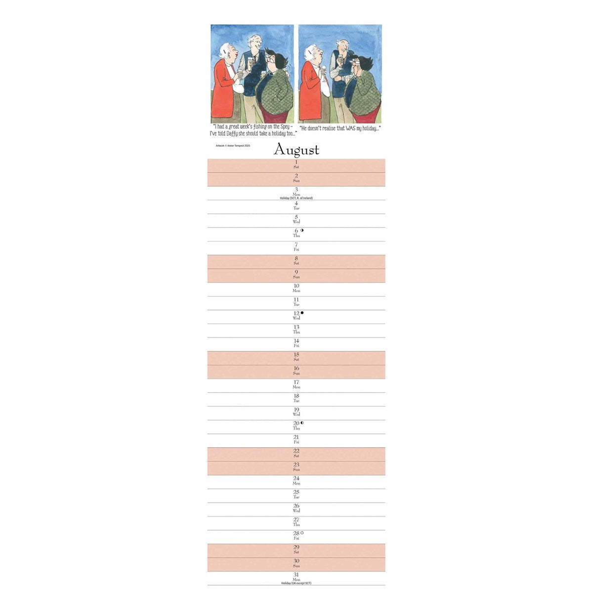 Tottering By Gently, Lord & Lady Couples Slim Planner 2026 – Laugh, Love, and Stay Organised