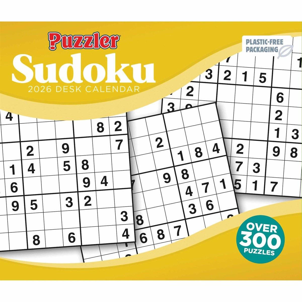 Sudoku Puzzler Desk Calendar 2026 – A Daily Challenge for Puzzle Lovers