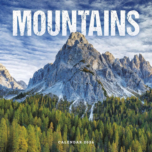 Mountains Square Calendar 2026 – Discover the World’s Most Breathtaking Peaks
