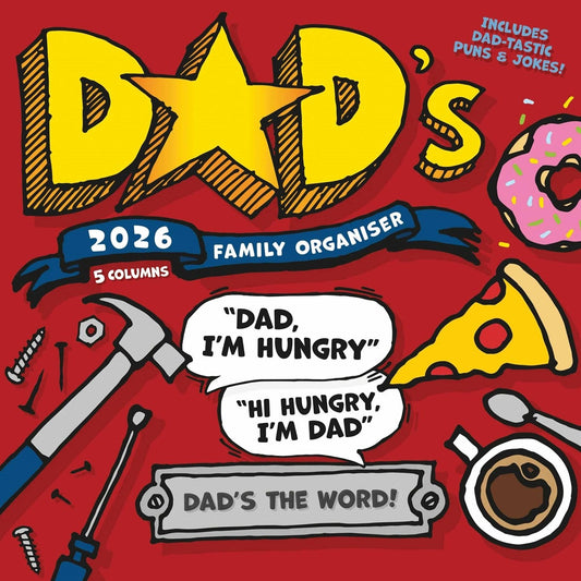 Dad’s Family Square Organiser 2026 – Keep the Whole Family on Track