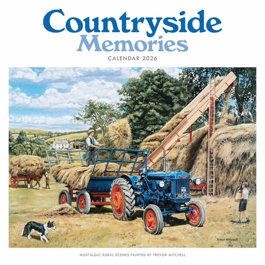 Countryside Memories Square Calendar 2026 – Gentle Scenes of Country Life