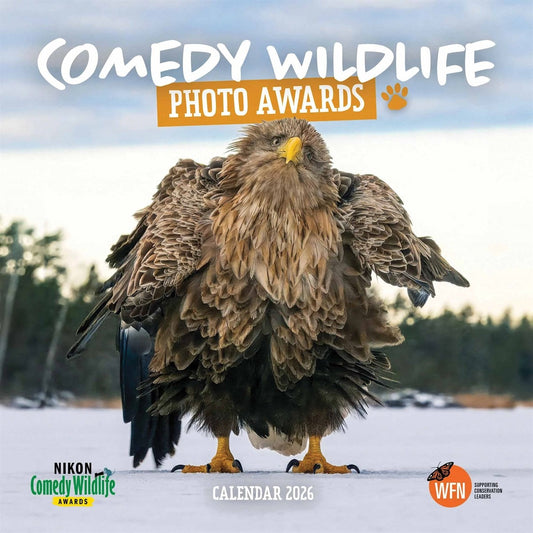 Comedy Wildlife Photography Awards Square Calendar 2026 – Wildly Funny Moments