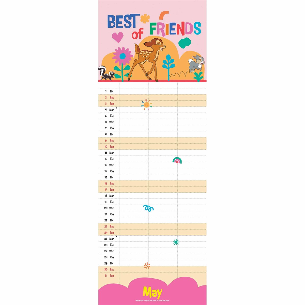 Disney, You, Me and Us Slim Planner 2026 – Plan Together with a Touch of Magic