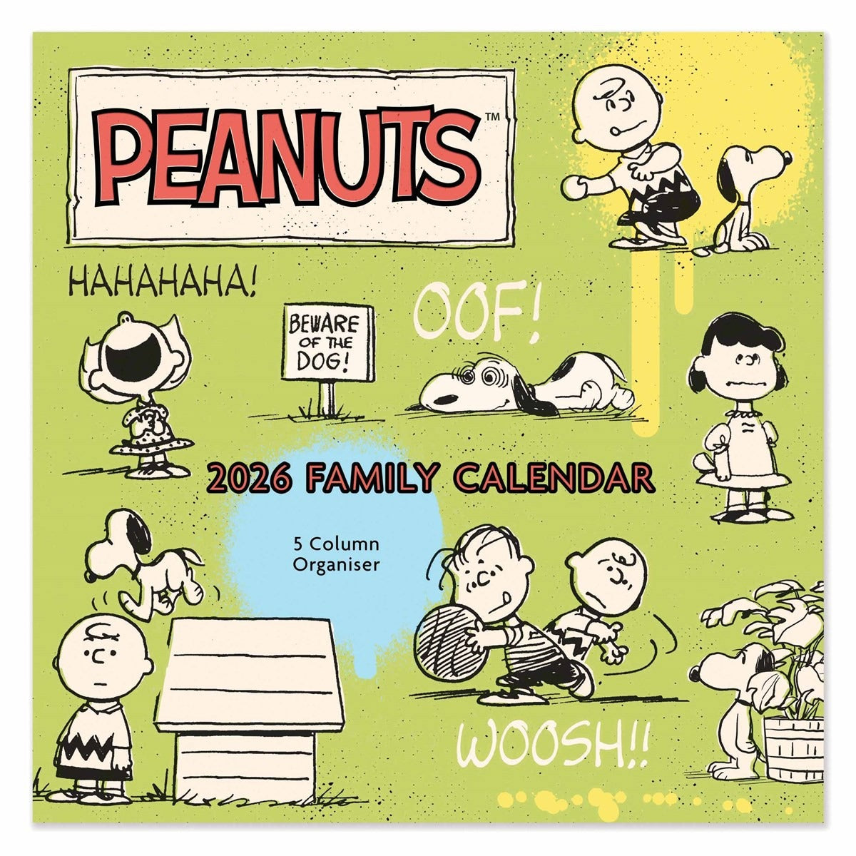 Peanuts Family Square Planner 2026 – Organise with Charlie Brown & Friends