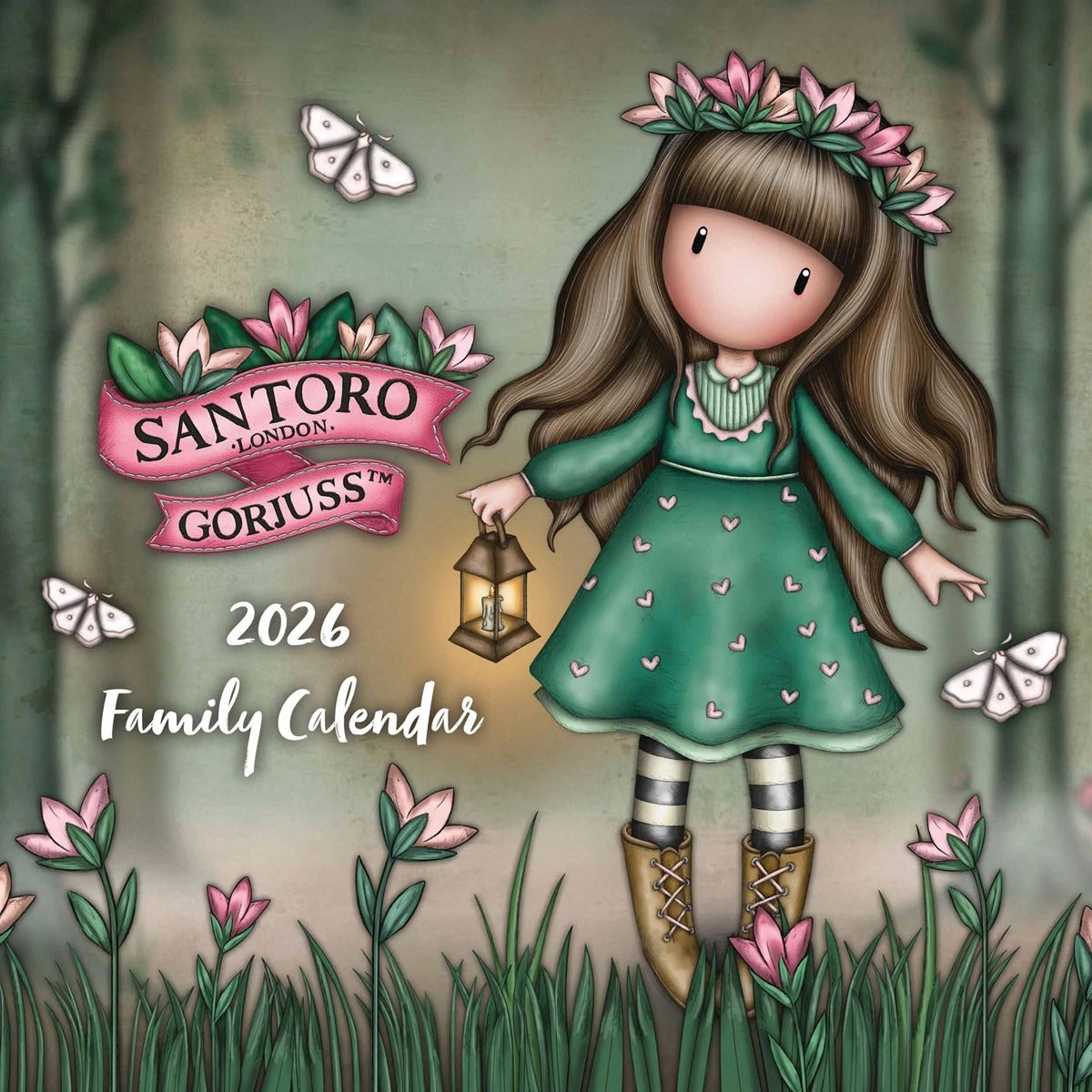 Gorjuss Family Square Planner 2026 – Whimsical Organisation for Every Month