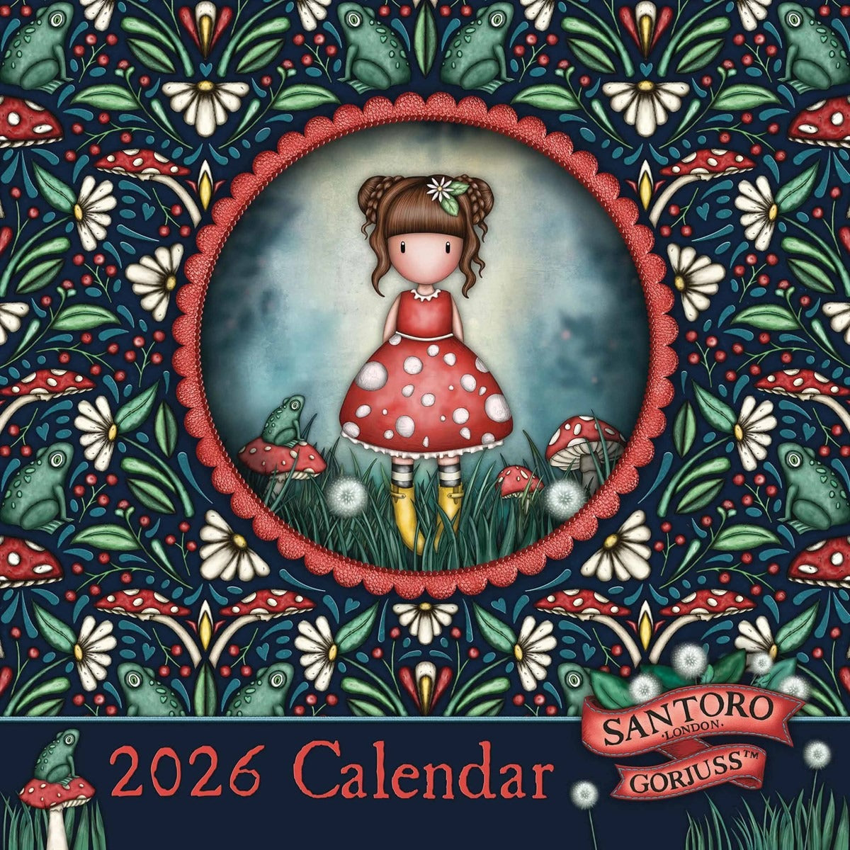 Gorjuss Square Calendar 2026 – Whimsical Charm with a Celestial Twist