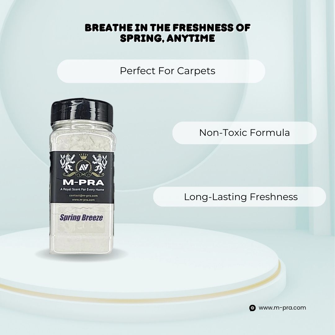 Spring Breeze Scented Fabric Freshener Powder – Refreshing, Clean, and Inviting