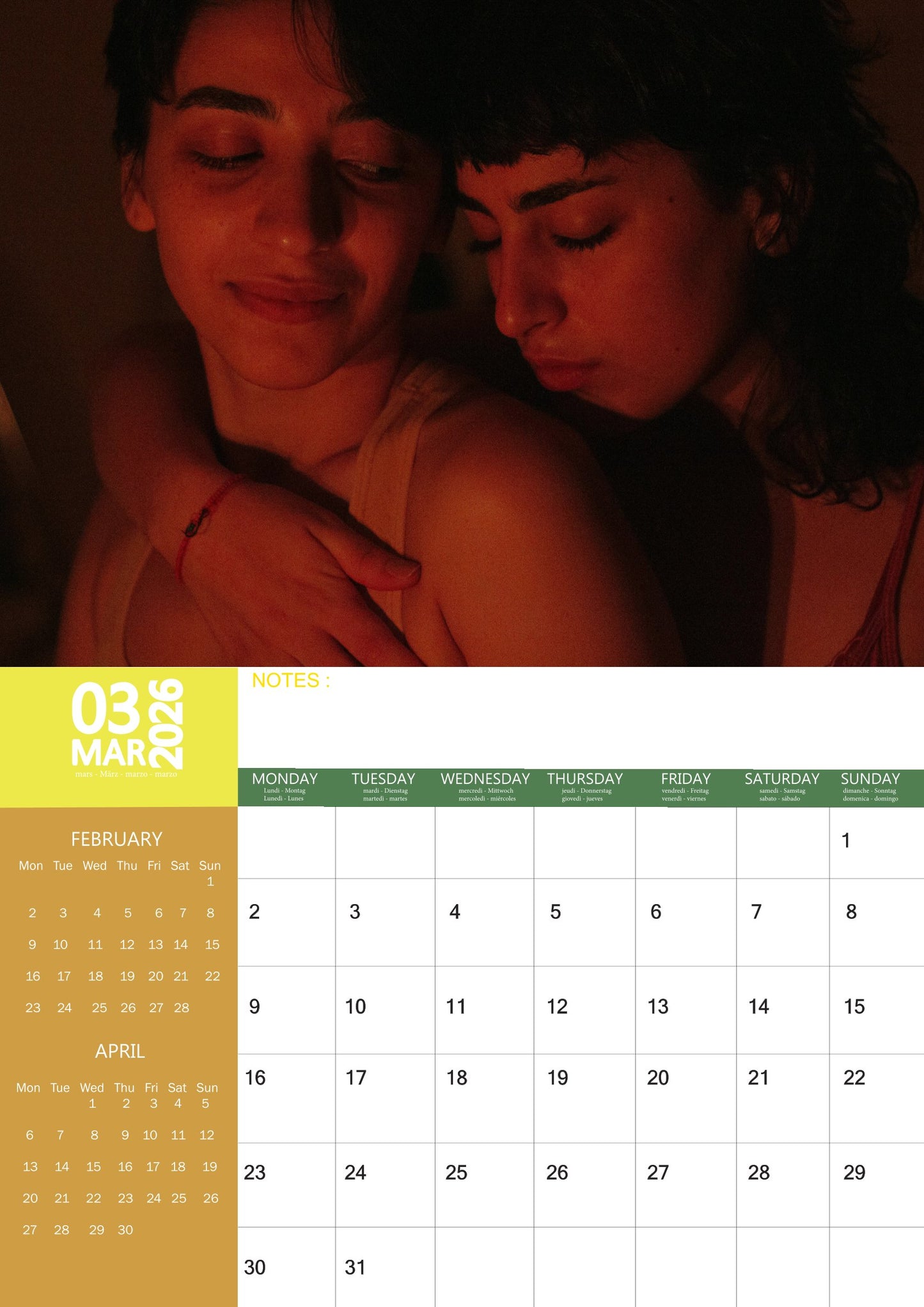 Pride Calendar 2026 – M-PRA Range