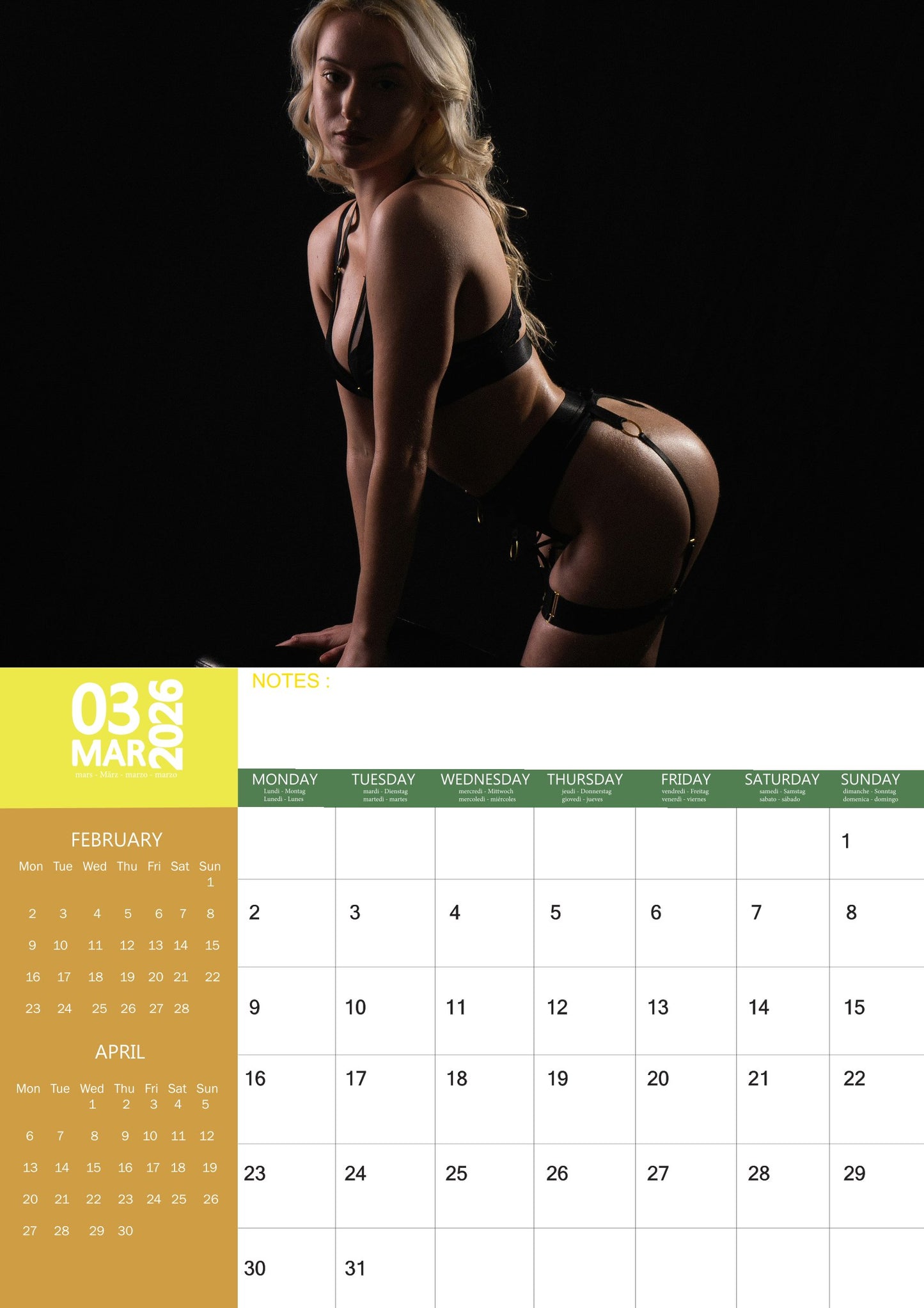 Booty Calendar 2026 – M-PRA Range