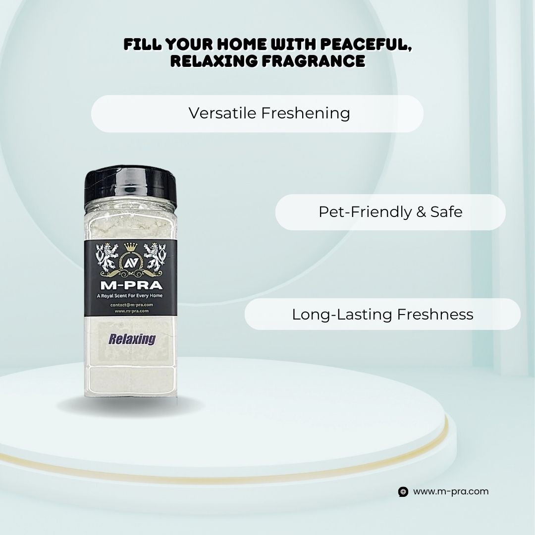 Relaxing Scented Fabric Freshener Powder – Calm, Comforting, and Aroma therapeutic