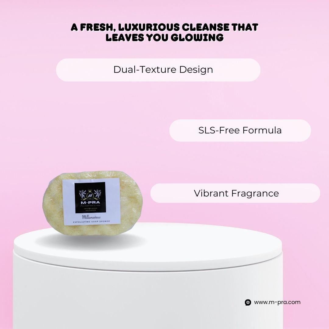 Millionaire Soap Sponge – Bold, Opulent, and Powerfully Fragranced