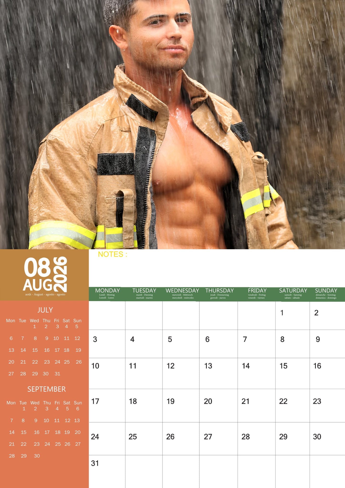 Firemen Calendar 2026 – M-PRA Range