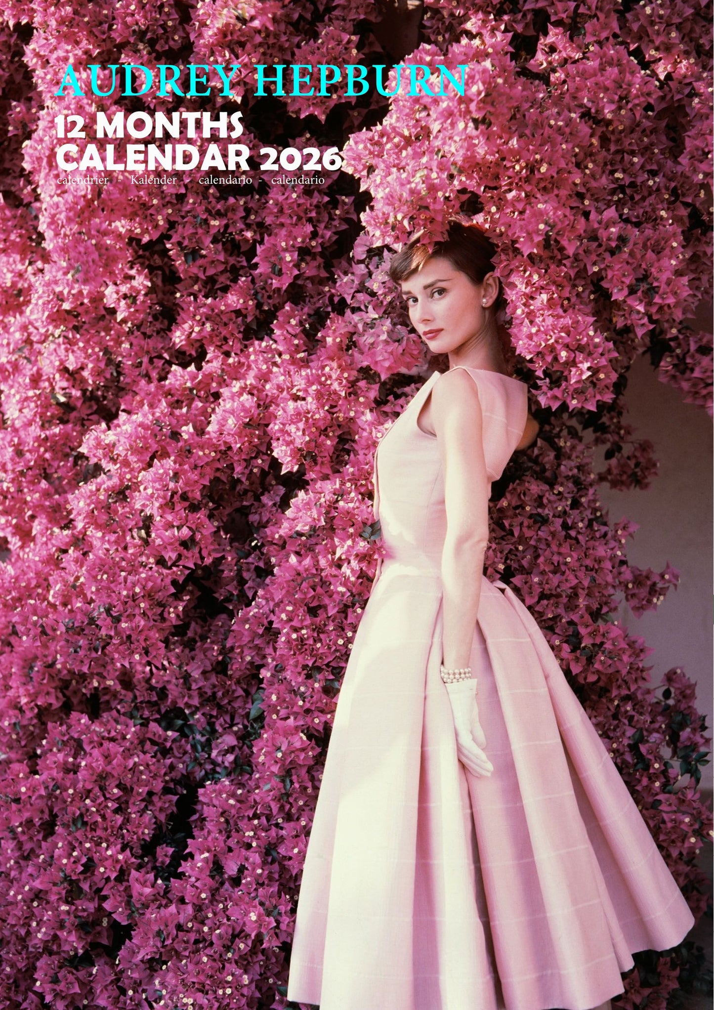 Audrey Hepburn Celebrity Calendar 2026 – M-PRA Range