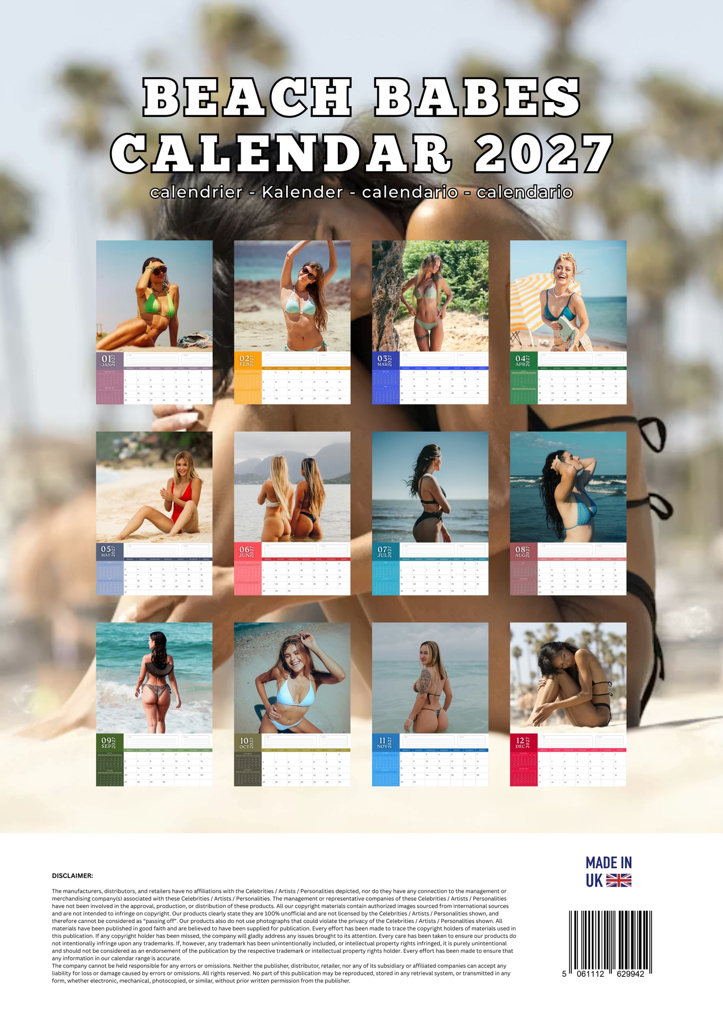 Beach Babes Calendar 2027 – M-PRA Range