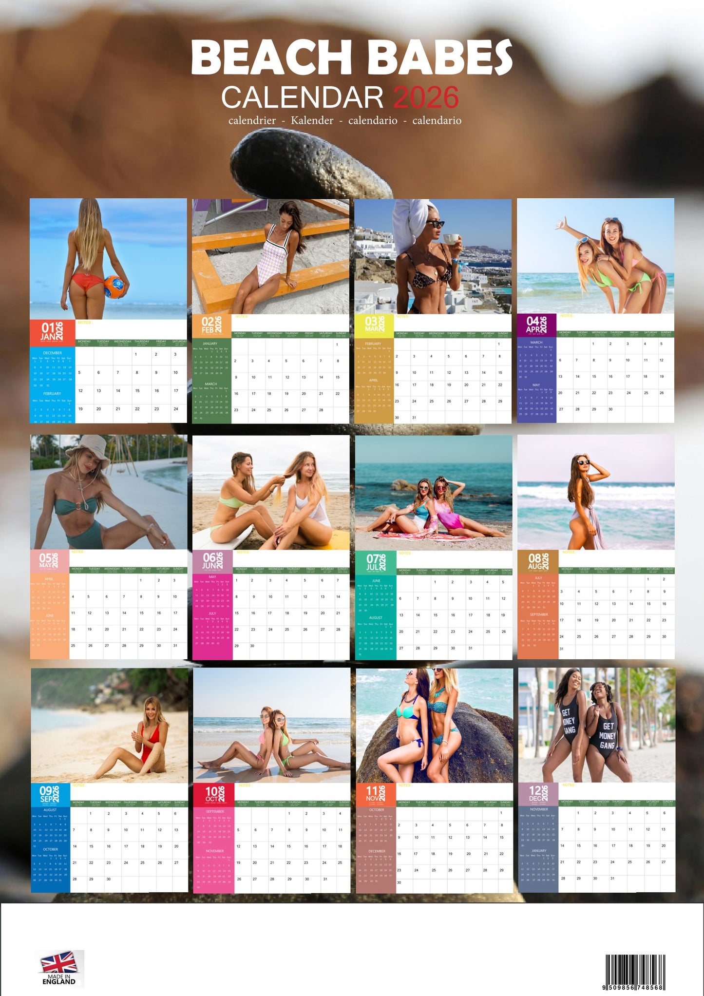 Beach Babes Calendar 2026 – M-PRA Range
