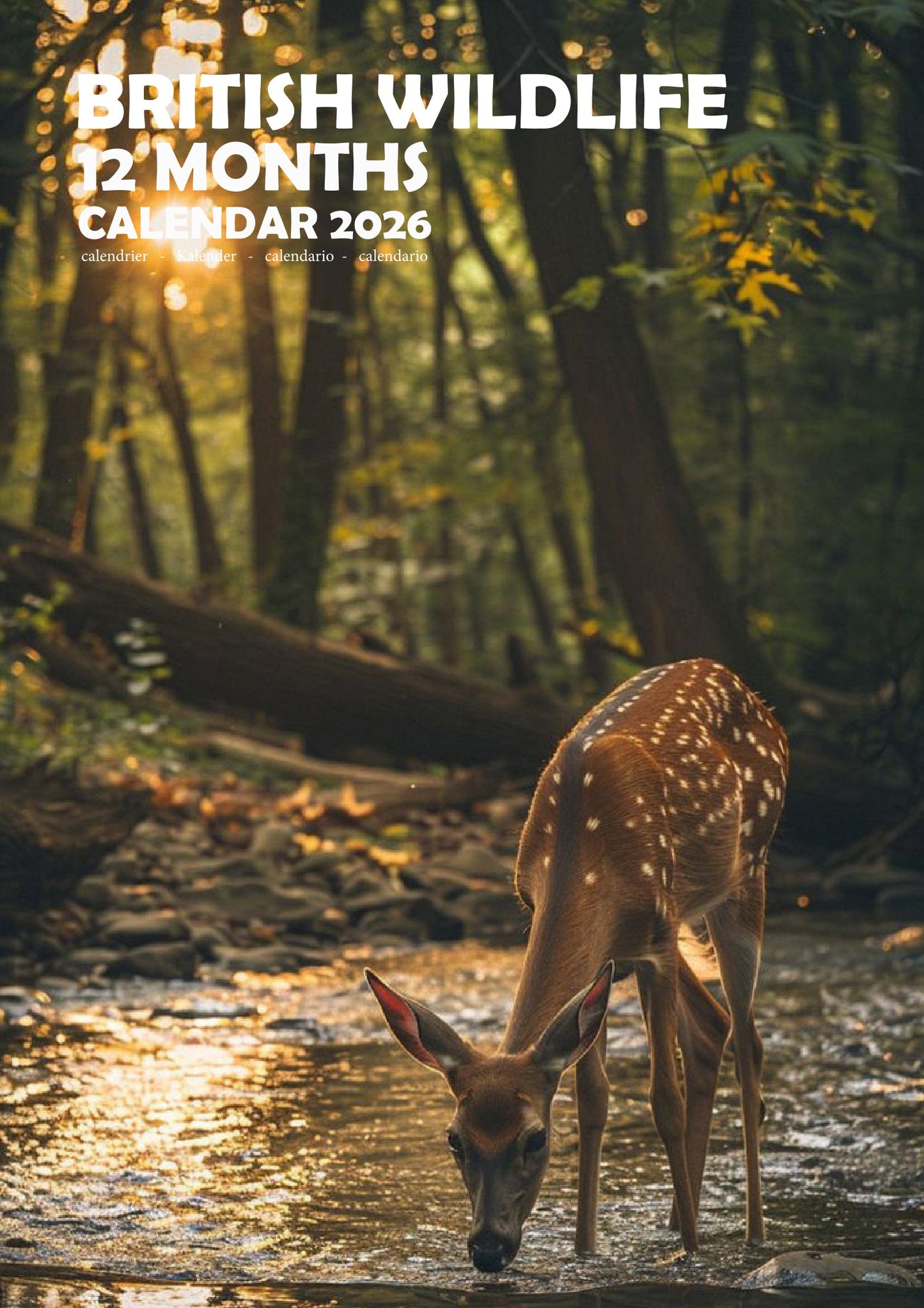 British Wildlife Calendar 2026 – M-PRA Range