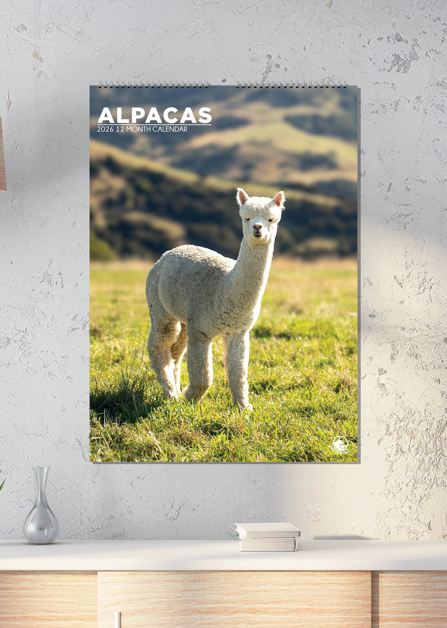 Alpacas Calendar 2026 – A Year of Adorable, Fluffy Fun