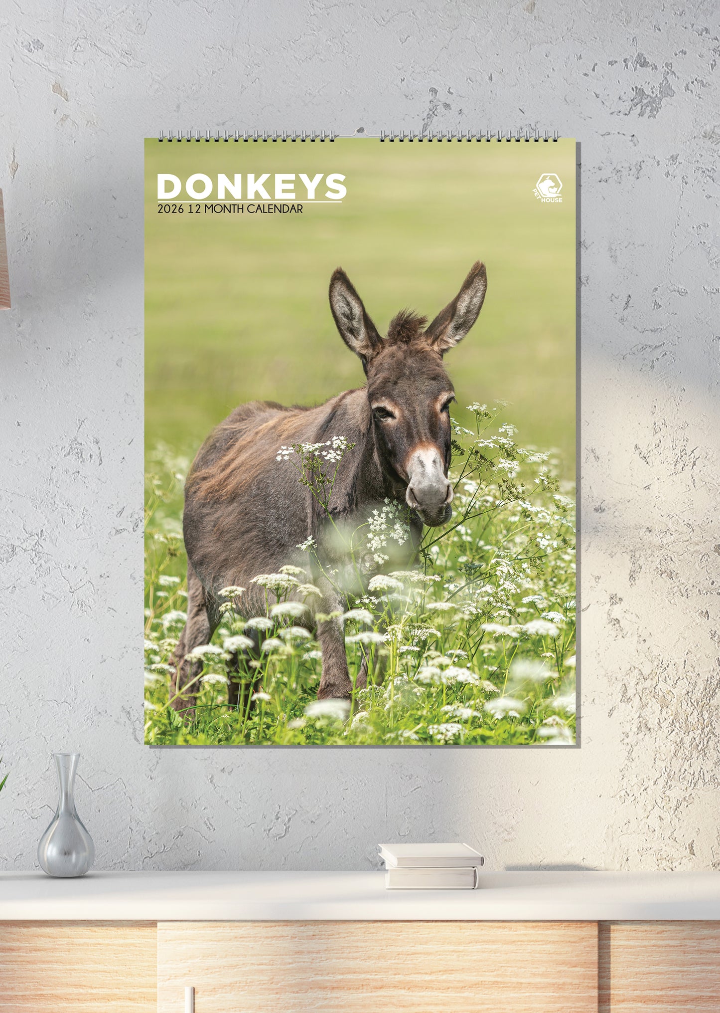 Donkeys Calendar 2026 – Celebrate the Charm of Donkeys All Year Long
