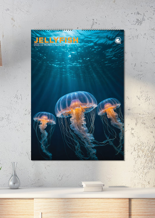 Jellyfish Calendar 2026 – Dive into the Mystical World of Jellyfish