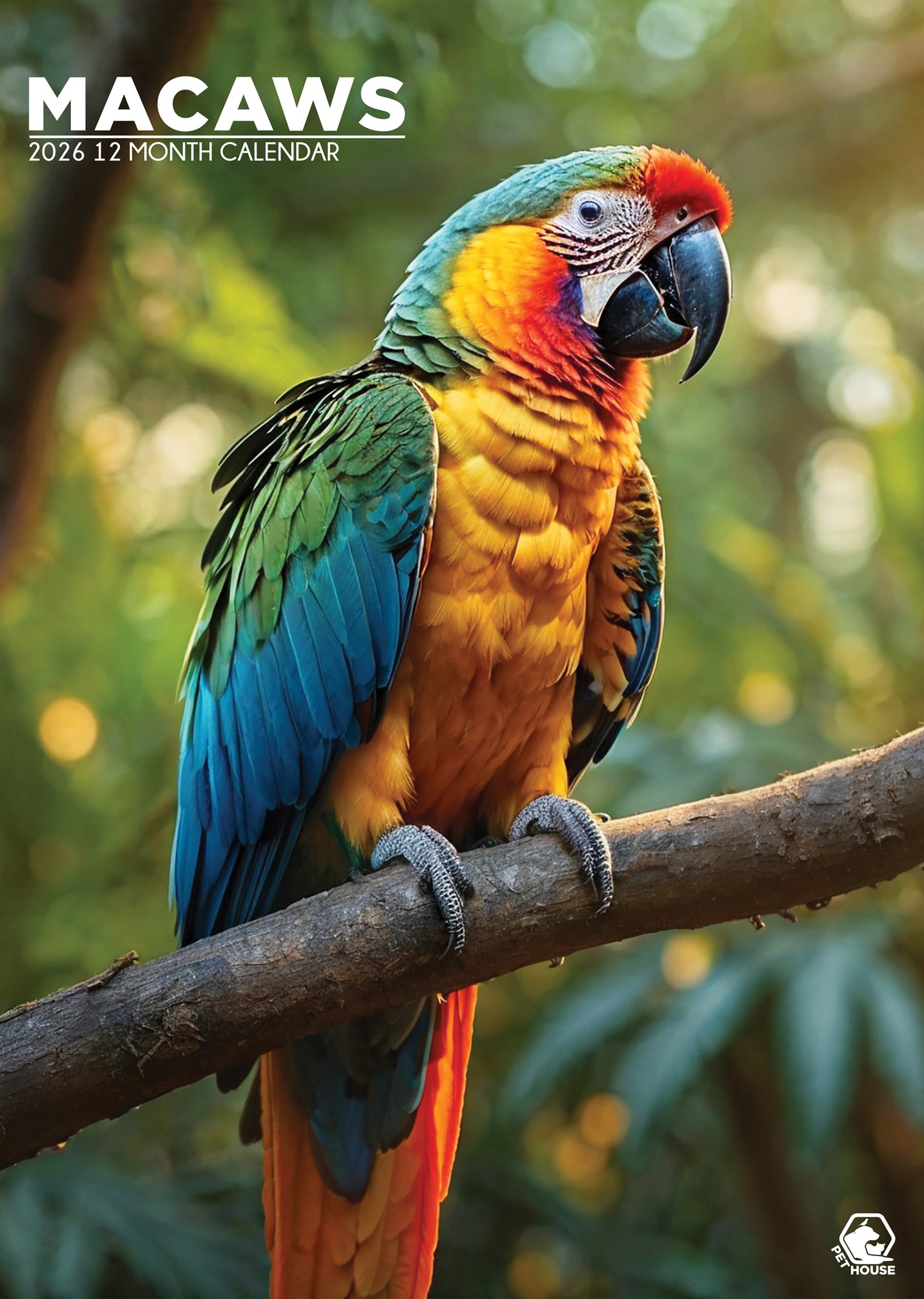 Macaws Calendar 2026 – A Colorful Celebration of Exotic Beauty