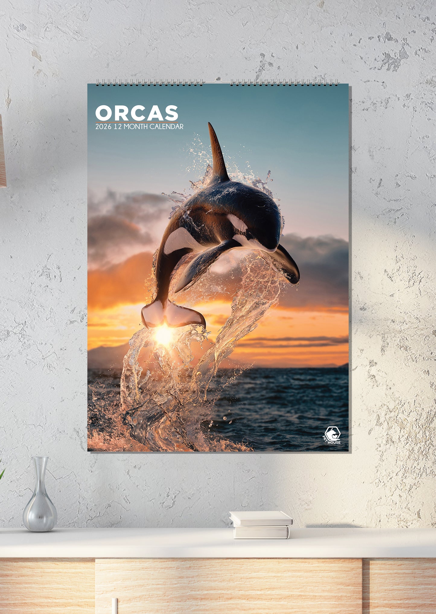 Orcas Calendar 2026 – Celebrate the Majesty of Killer Whales All Year Round