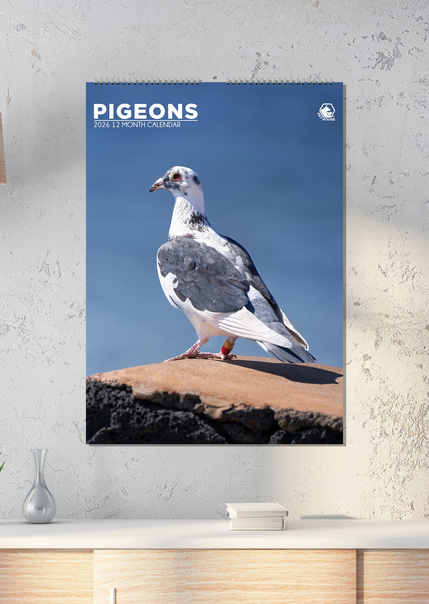 Pigeons Calendar 2026 – A Year of Urban Charm and Feathered Beauty