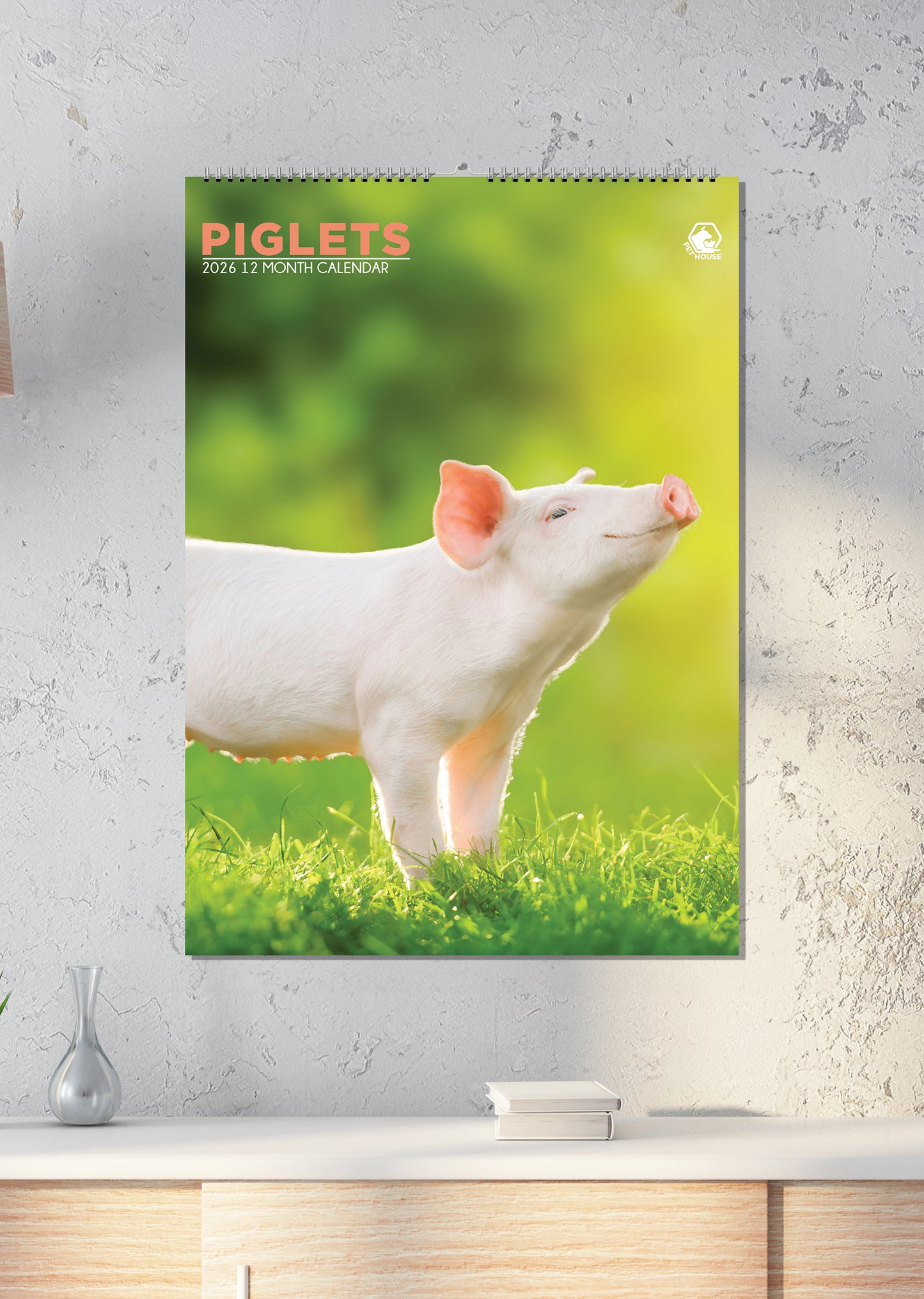 Piglets Calendar 2026 – Adorable Piglets to Brighten Your Year