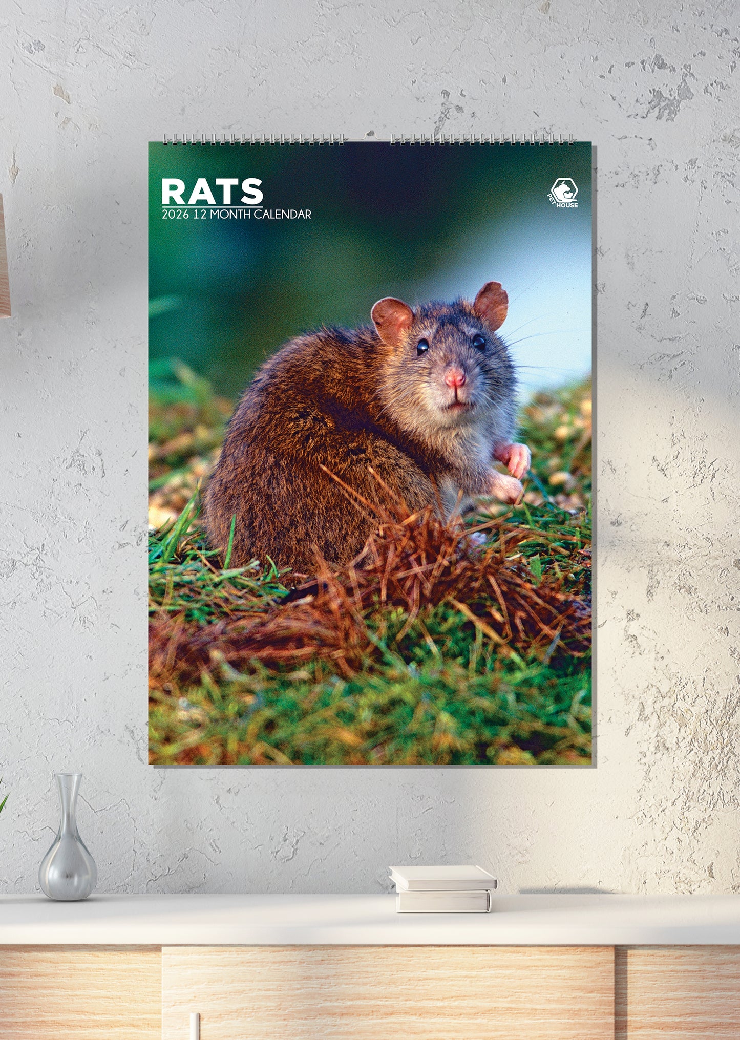 Rats Calendar 2026 – Celebrate the Cuteness of Clever Companions