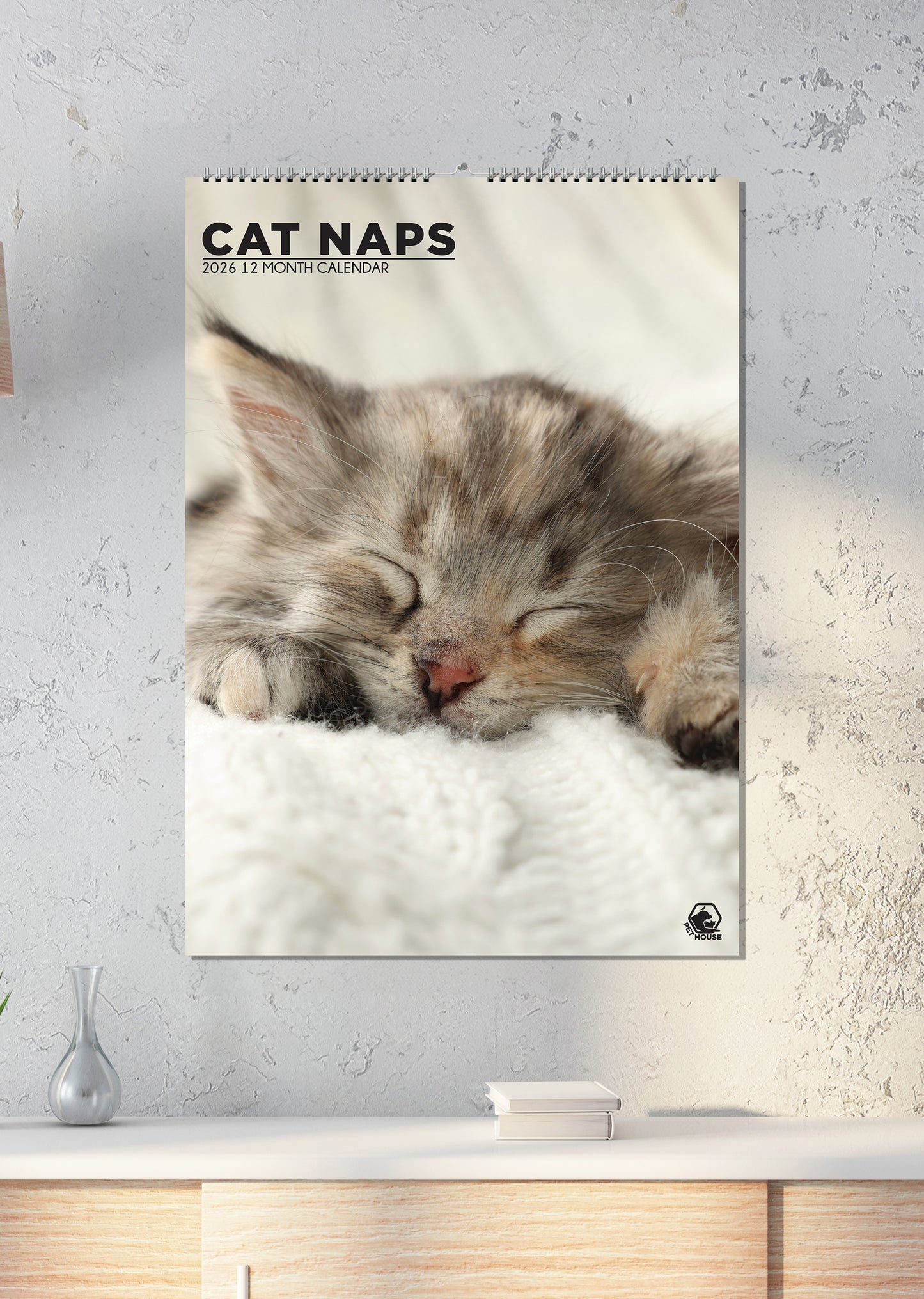 Cats Having Naps Calendar 2026 – A Year of Adorable Cat Naps