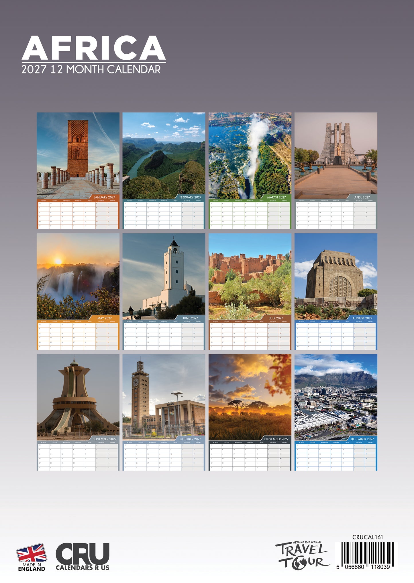 Africa Calendar 2027 – A Journey Through the Heart of the Continent