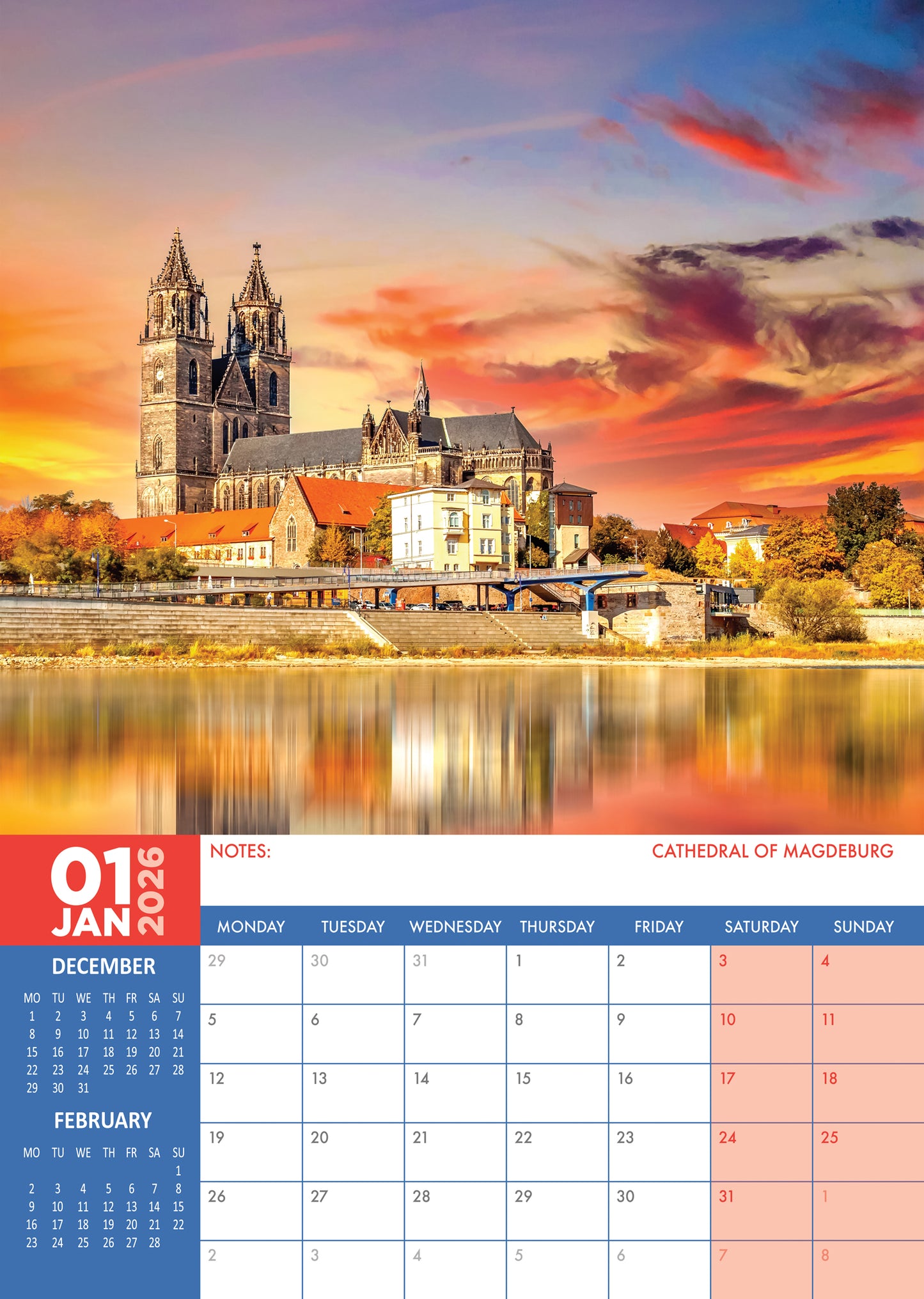 Germany Calendar 2026 – A Visual Journey Through Culture, Castles, and Countryside