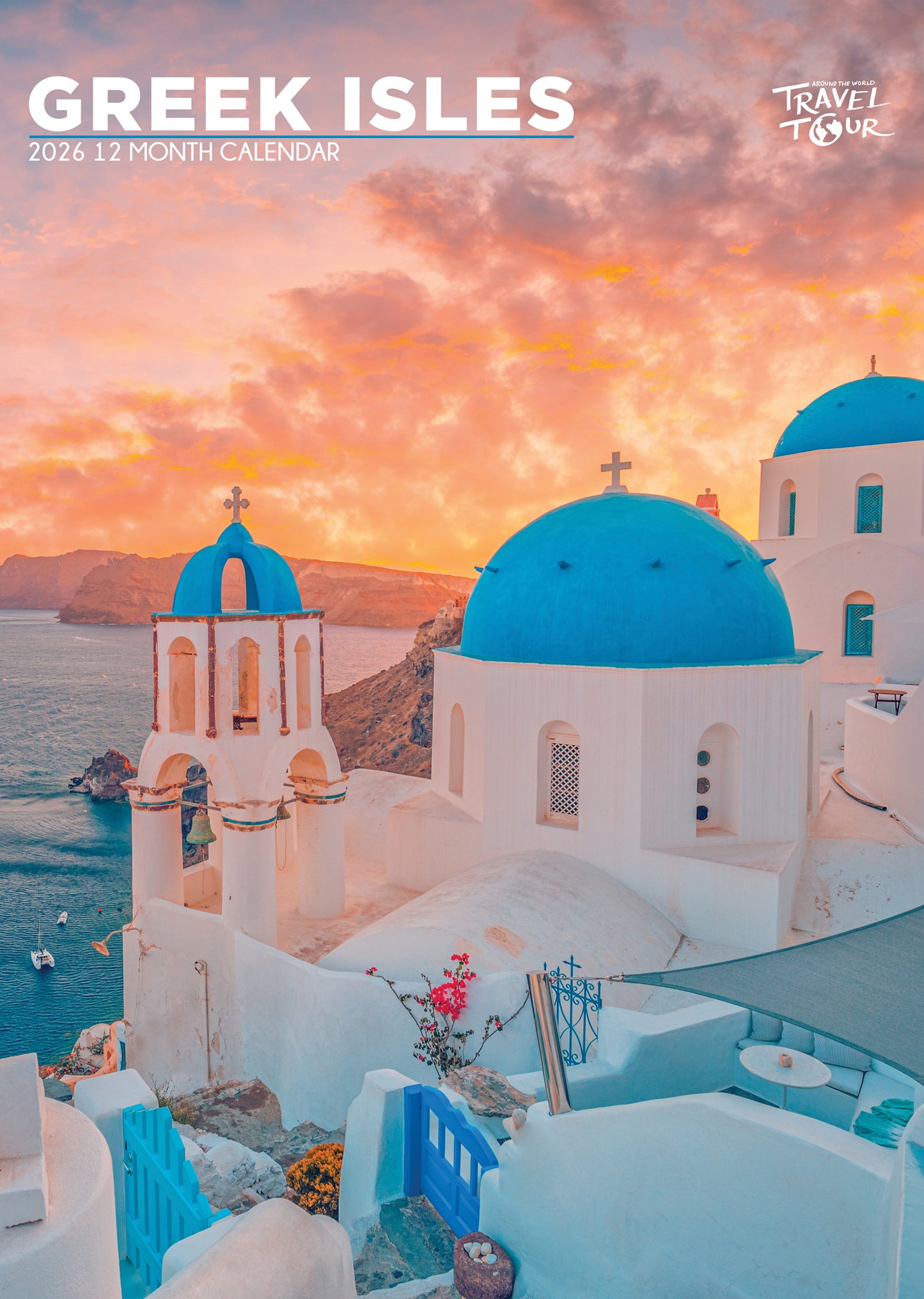 Greek Isles Calendar 2026 – A Year of Sun, Sea, and Cycladic Beauty