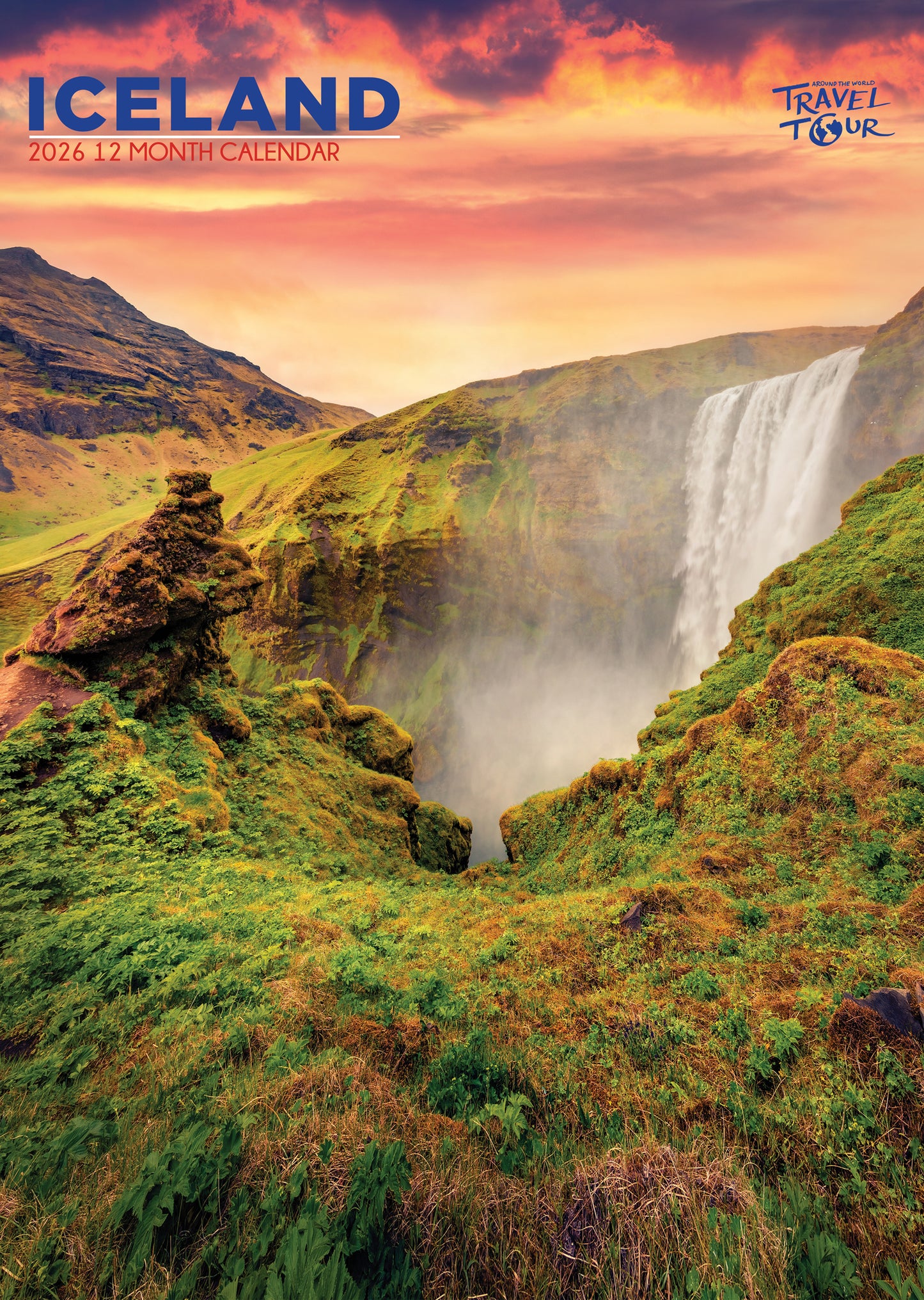 Iceland Calendar 2026 – Explore the Land of Fire, Ice, and Natural Wonder