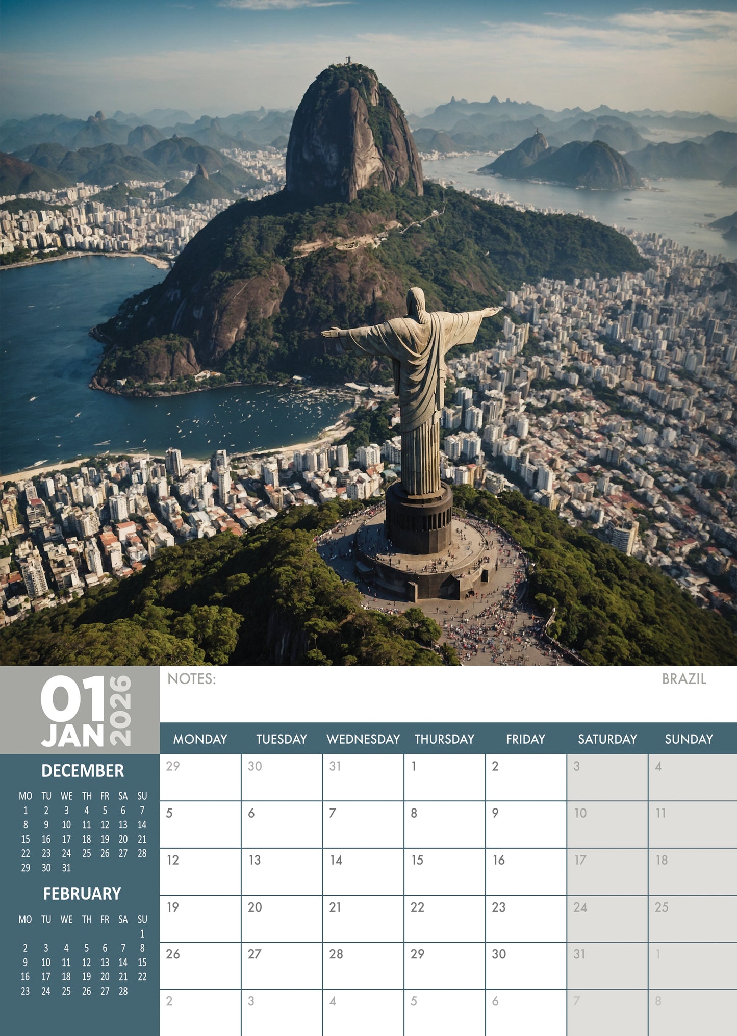 World Travel Calendar 2026 – A Year of Global Exploration, Adventure, and Culture