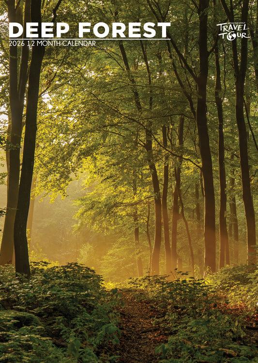 Deep Forest Calendar 2026 – Immerse Yourself in the Tranquility of the World’s Lushest Forests