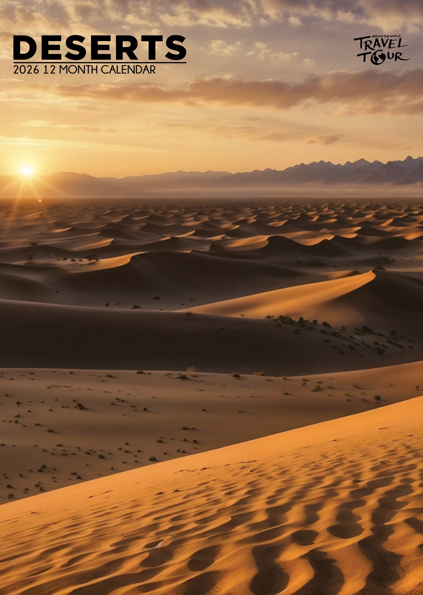 Deserts Calendar 2026 – Discover the Endless Beauty of Earth’s Most Mysterious Landscapes