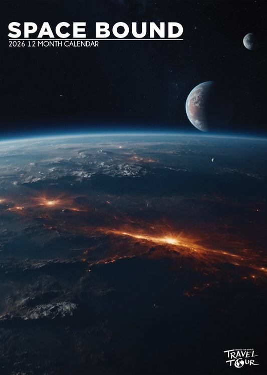 Space Bound Calendar 2026 – Explore the Final Frontier Every Month