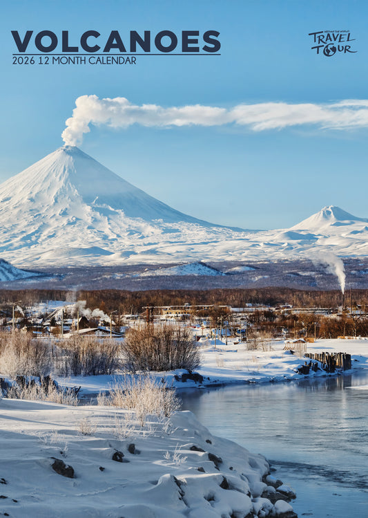 Volcanoes Calendar 2026 – Witness Nature’s Most Powerful Landscapes All Year Long